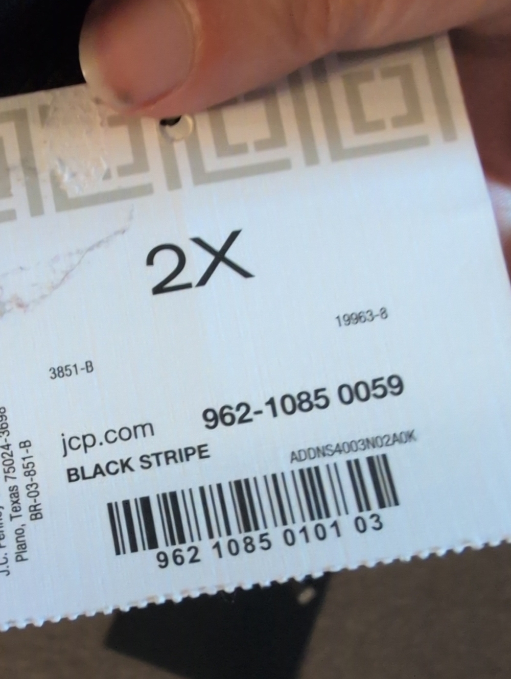 Liz Claiborne Black Hooded Zip Cardigan with White Stripes and Red Accent - Picture 3 of 7